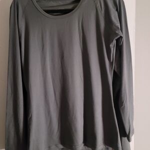 Olive Green Ladies 2 Pack Base Layer Crew